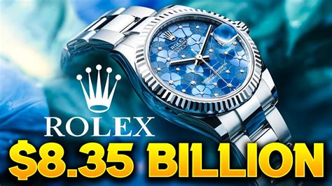 how much is the rolex company worth